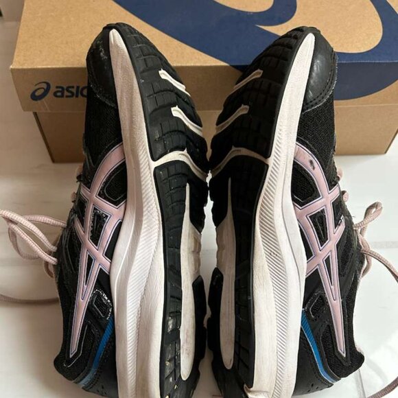 ASICS Jolt 3 GS Kids Running Shoes – Black/Barely Rose (US 4.5) - Picture 11 of 11